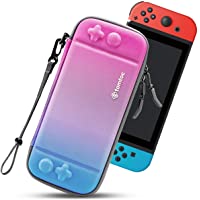 tomtoc Funda Ultra Delgada para Nintendo Switch- Patente Original Estuche Rígido con más Espacio de Almacenamiento para…